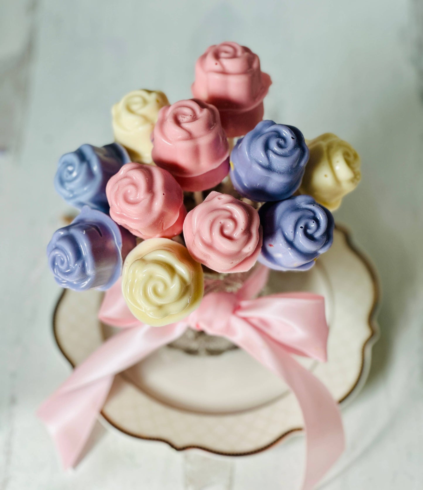 Chocolate Marshmallow Roses