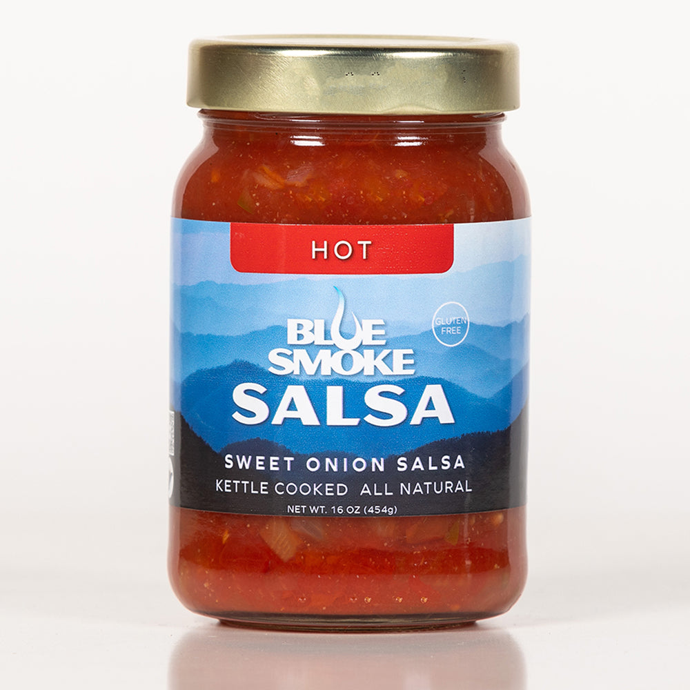 Blue Smoke Salsa: Hot